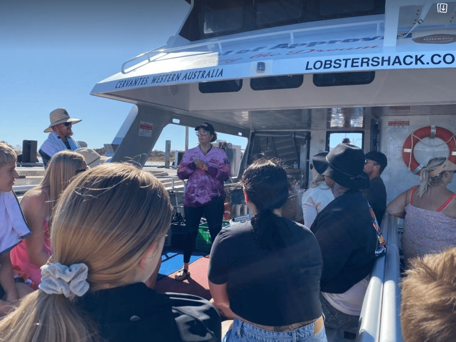 Sea Lion Tour Lobster Shack Cervantes Tour Briefing